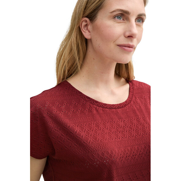 TOM TAILOR AJOUR ΜΠΛΟΥΖΑ ΓΥΝΑΙΚΕΙA 1046401-23853