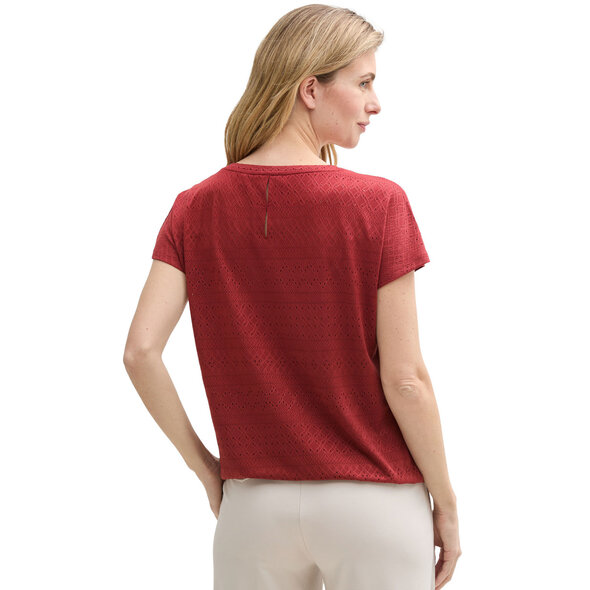 TOM TAILOR AJOUR ΜΠΛΟΥΖΑ ΓΥΝΑΙΚΕΙA 1046401-23853