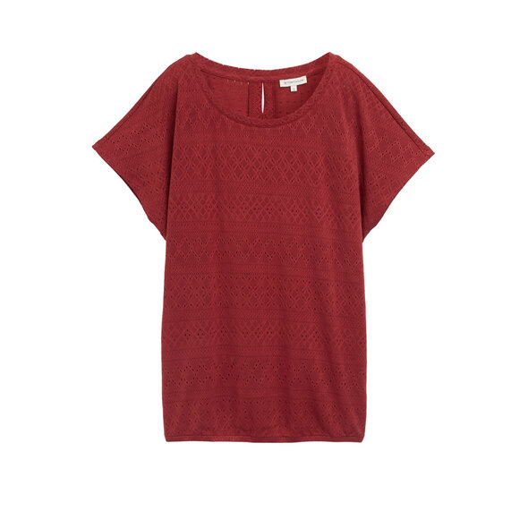 TOM TAILOR AJOUR ΜΠΛΟΥΖΑ ΓΥΝΑΙΚΕΙA 1046401-23853