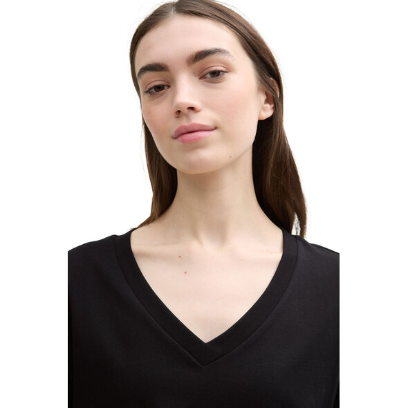 TOM TAILOR BOXY V-NECK ΜΠΛΟΥΖΑ ΓΥΝΑΙΚΕΙA 1046558-14482