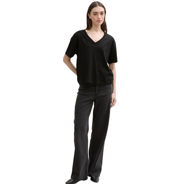 TOM TAILOR BOXY V-NECK ΜΠΛΟΥΖΑ ΓΥΝΑΙΚΕΙA 1046558-14482