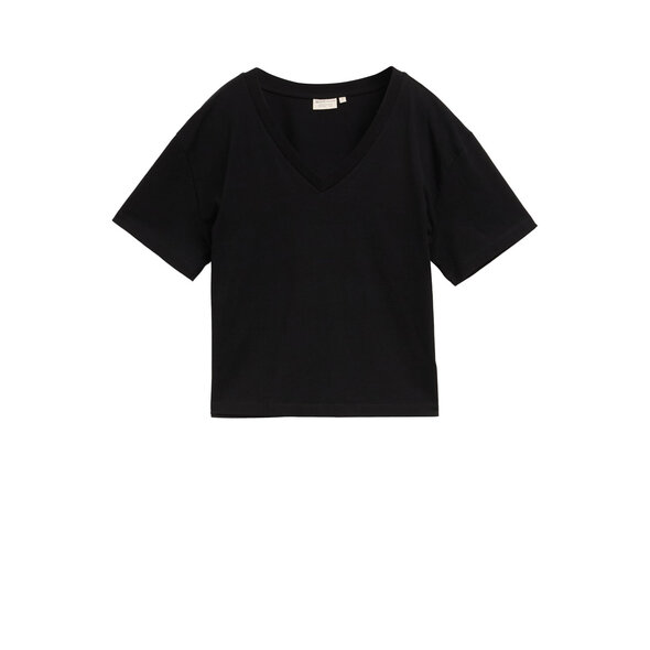 TOM TAILOR BOXY V-NECK ΜΠΛΟΥΖΑ ΓΥΝΑΙΚΕΙA 1046558-14482