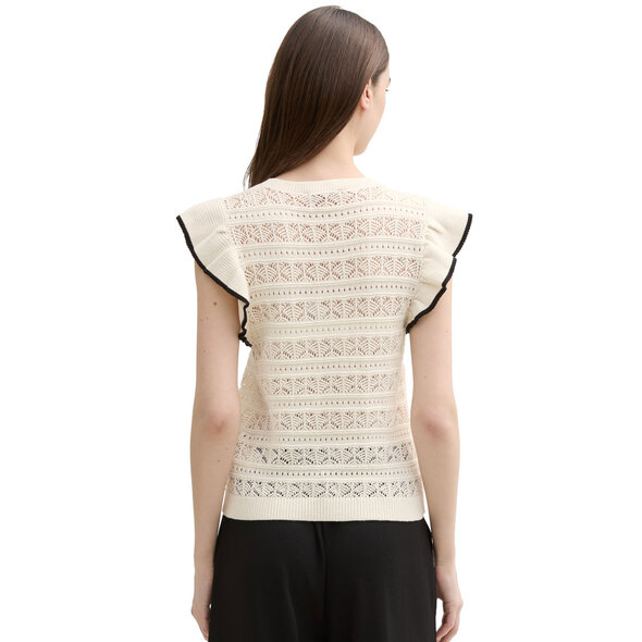 TOM TAILOR ΠΛΕΚΤΟ TOP ΓΥΝΑΙΚΕΙΟ 1046678-10332