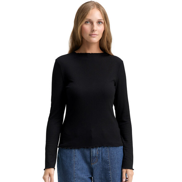 TOM TAILOR RIB ΜΠΛΟΥΖΑ ΓΥΝΑΙΚΕΙΑ 1048344-14482