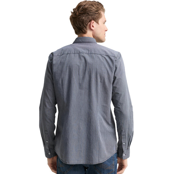 TOM TAILOR FITTED STRIPED ΠΟΥΚΑΜΙΣΟ ΑΝΔΡΙΚΟ 1048446-38978