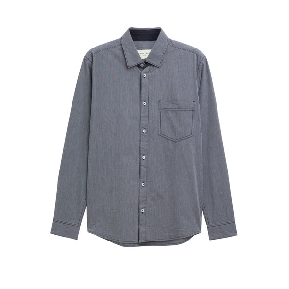 TOM TAILOR FITTED STRIPED ΠΟΥΚΑΜΙΣΟ ΑΝΔΡΙΚΟ 1048446-38978