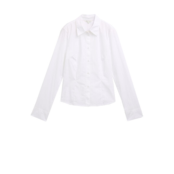 TOM TAILOR FITTED POPLIN ΠΟΥΚΑΜΙΣΟ ΓΥΝΑΙΚΕΙΟ 1048571-20000