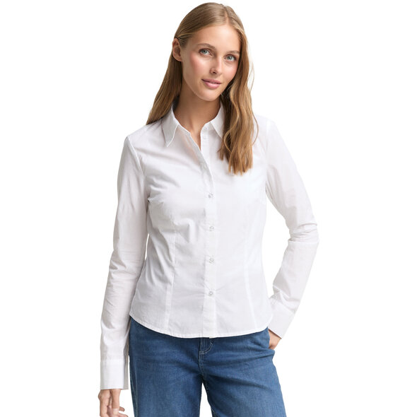 TOM TAILOR FITTED POPLIN ΠΟΥΚΑΜΙΣΟ ΓΥΝΑΙΚΕΙΟ 1048571-20000