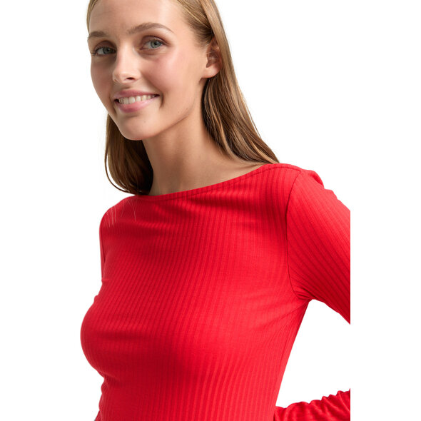 TOM TAILOR RIB ΜΠΛΟΥΖΑ ΓΥΝΑΙΚΕΙΑ 1048966-12880