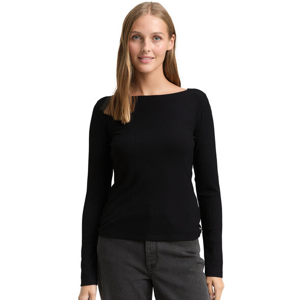 TOM TAILOR RIB ΜΠΛΟΥΖΑ ΓΥΝΑΙΚΕΙΑ 1048966-14482