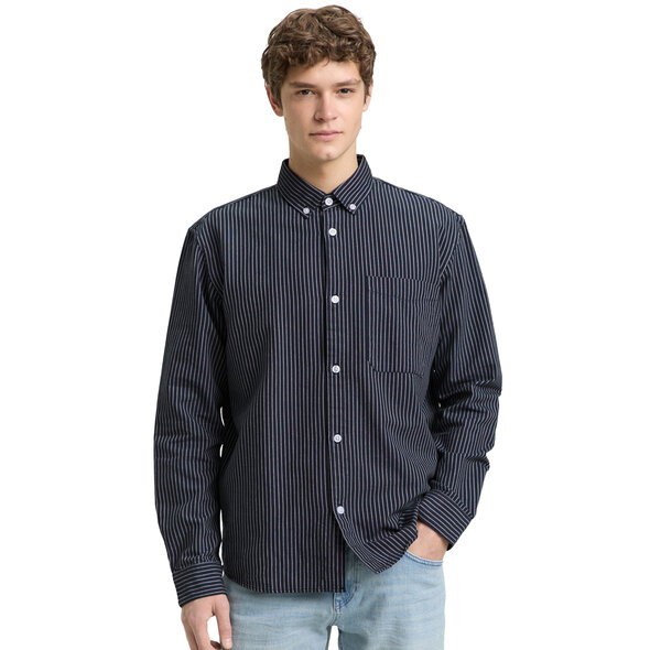 TOM TAILOR RELAXED STRIPED ΠΟΥΚΑΜΙΣΟ ΑΝΔΡΙΚΟ 1049377-39056