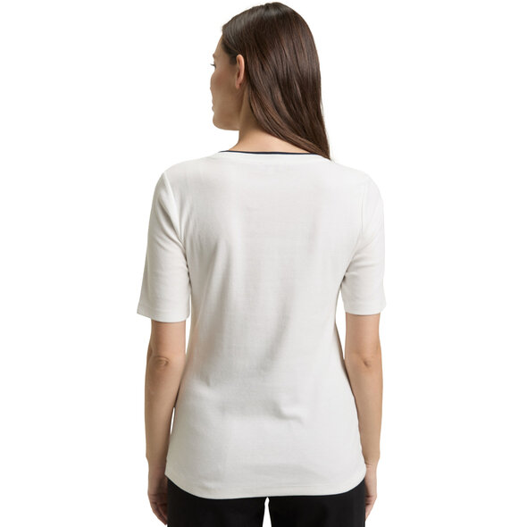 TOM TAILOR STRIPE V-NEC ΜΠΛΟΥΖΑ ΓΥΝΑΙΚΕΙΑ 1050432-10315
