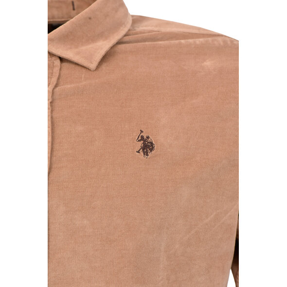 US POLO SLIM ΚΟΤΛΕ ΠΟΥΚΑΜΙΣΟ ΑΝΔΡΙΚΟ US42104025-468