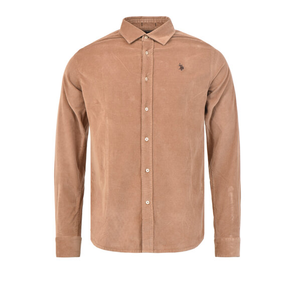 US POLO SLIM ΚΟΤΛΕ ΠΟΥΚΑΜΙΣΟ ΑΝΔΡΙΚΟ US42104025-468