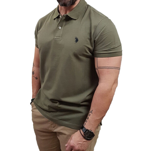 US POLO 'KING' BASIC POLO  ΜΠΛΟΥΖΑ ΑΝΔΡΙΚΗ US43197036-146