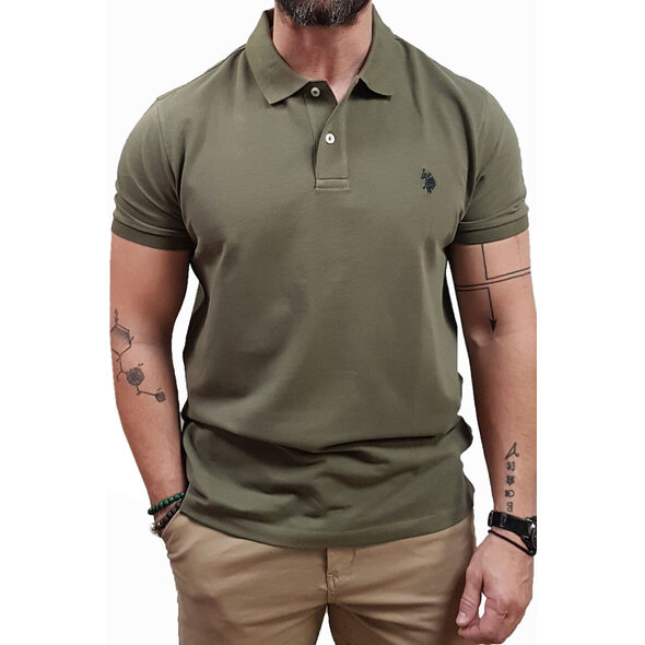 US POLO 'KING' BASIC POLO  ΜΠΛΟΥΖΑ ΑΝΔΡΙΚΗ US43197036-146