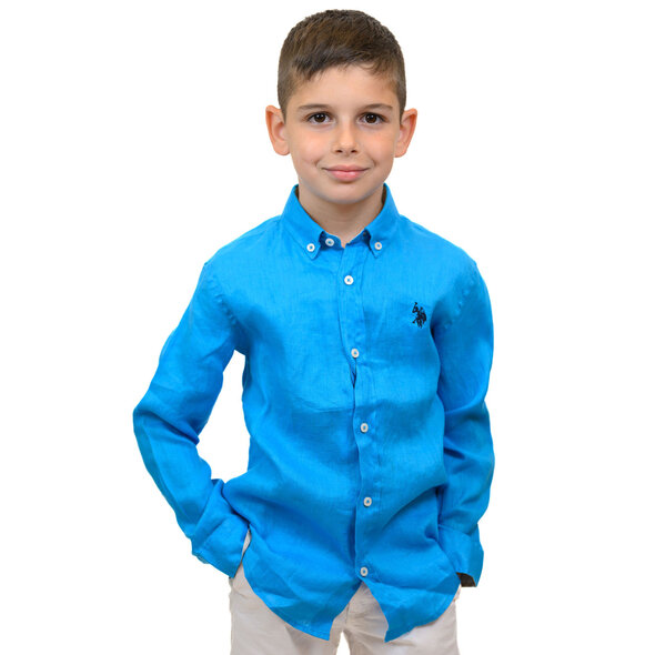 US POLO 'GREG' ΠΑΙΔΙΚΟ ΠΟΥΚΑΜΙΣΟ ΑΓΟΡΙ 6547650816-230