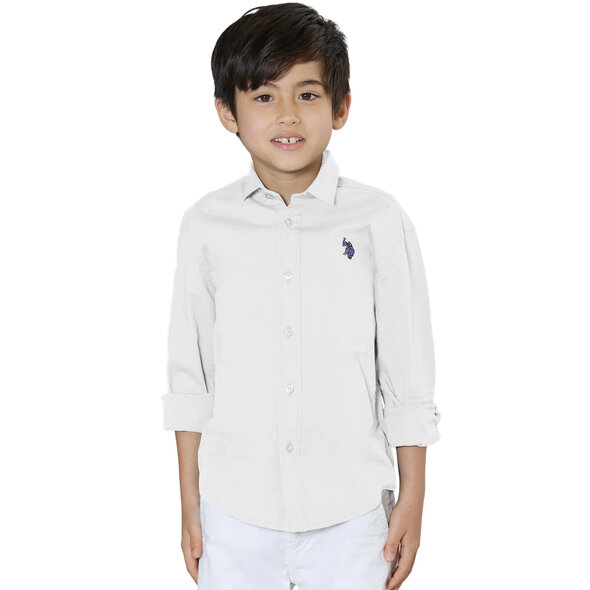 US POLO 'FREN' ΠΑΙΔΙΚΟ ΠΟΥΚΑΜΙΣΟ ΑΓΟΡΙ US41504001-100