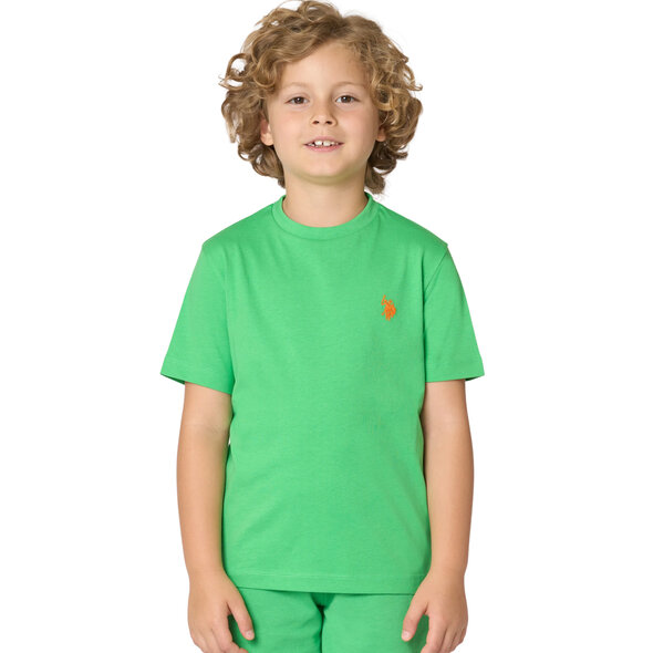 US POLO 'SAND' ΠΑΙΔΙΚΗ ΜΠΛΟΥΖΑ ΑΓΟΡΙ US43554001-144