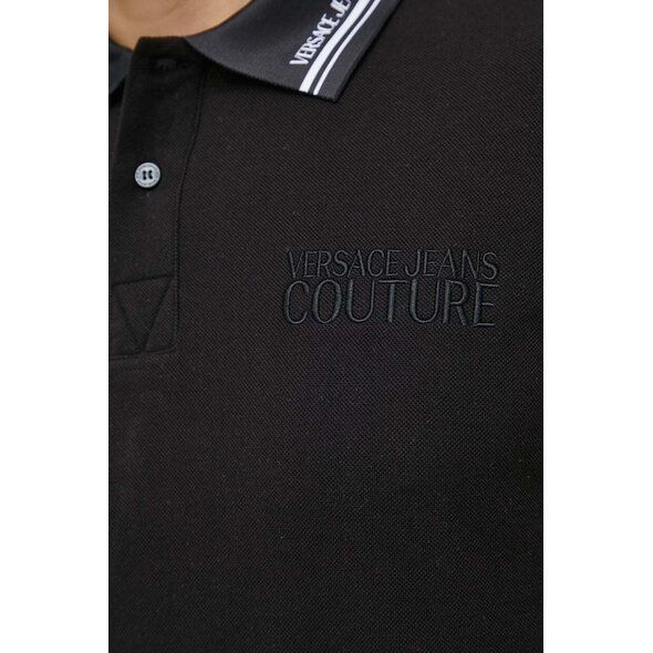 VERSACE JEANS COUTURE POLO ΜΠΛΟΥΖΑ ΑΝΔΡIKH 76GAGT09CJ01T-899