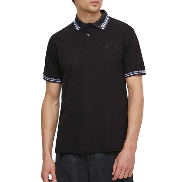 VERSACE JEANS COUTURE POLO ΜΠΛΟΥΖΑ ΑΝΔΡIKH 76GAGT09CJ01T-899