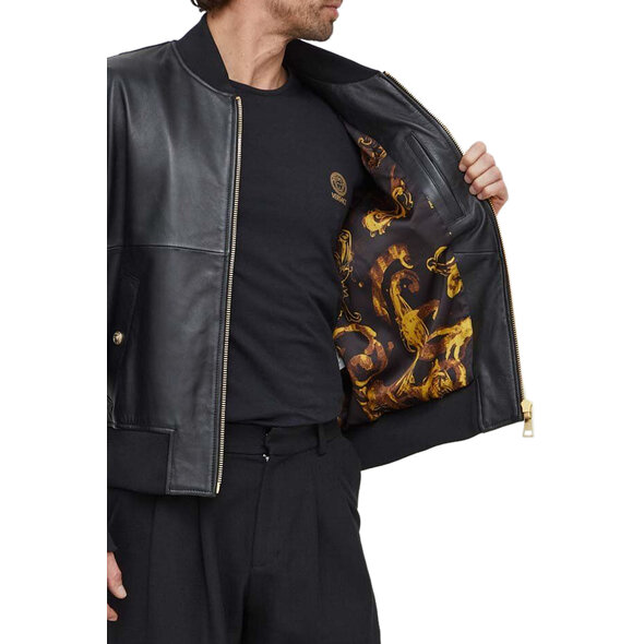 VERSACE JEANS COUTURE ΔΕΡΜΑΤΙΝΟ ΜΠΟΥΦΑΝ ΑΝΔΡIKO 76GAVP06-CPPS3-G89