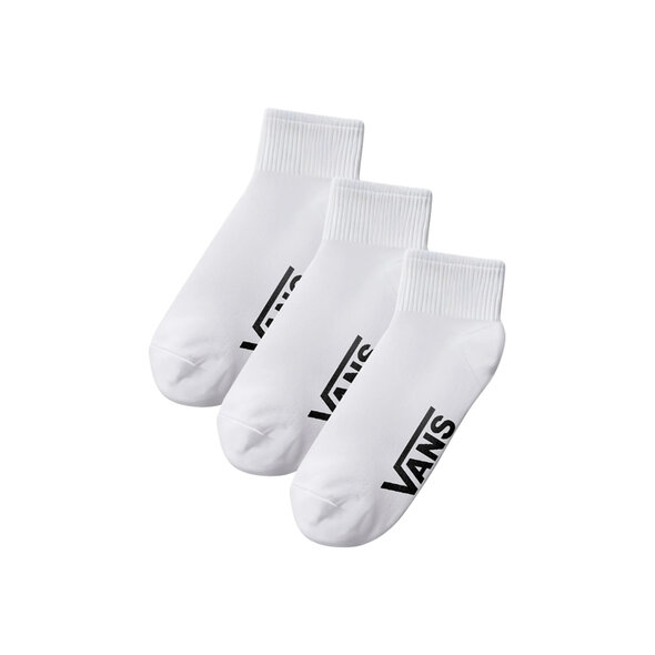 VANS 3-PACK CLASSIC QUARTER CREW ΚΑΛΤΣΕΣ ΑΝΔΡΙΚΕΣ VN000QBX-WHT