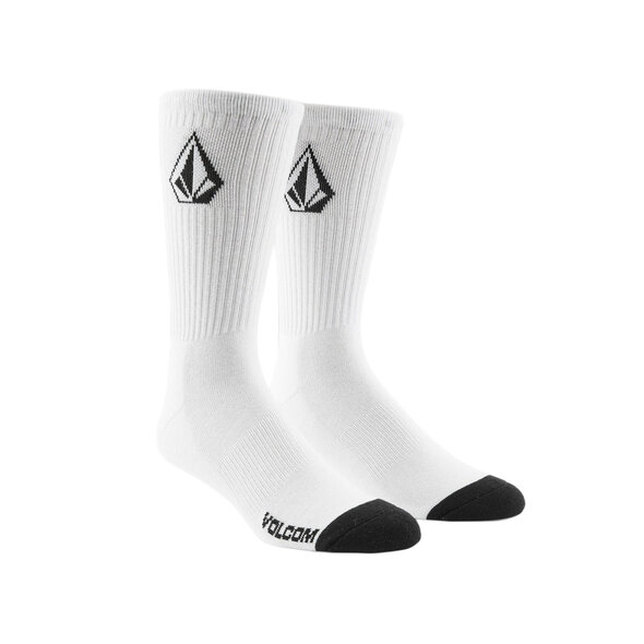 VOLCOM 'FULL STONE' 3-PACK ΚΑΛΤΣΕΣ ΑΝΔΡΙΚΕΣ D6312610-WHT
