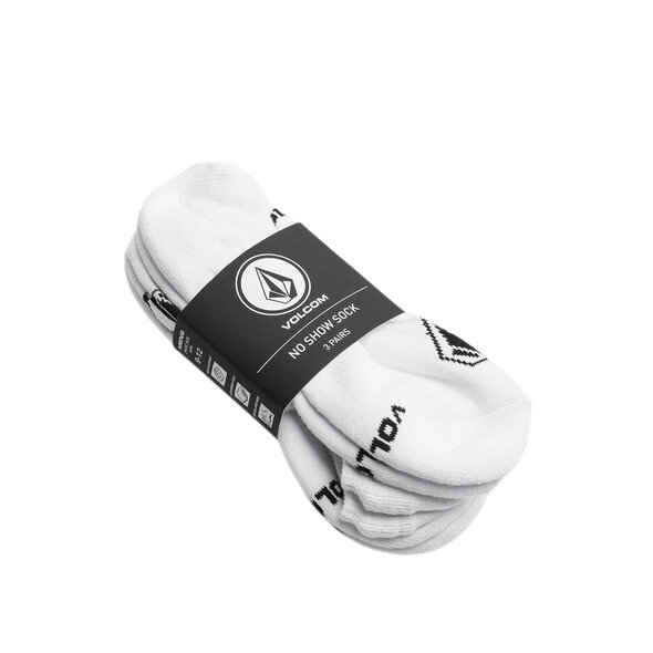 VOLCOM 'STONES' 3-PACK ΚΑΛΤΣΕΣ ΑΝΔΡΙΚΕΣ D6312611-WHT