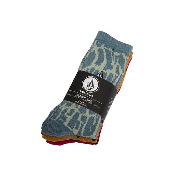 VOLCOM 3-PACK ΚΑΛΤΣΕΣ ΑΝΔΡΙΚΕΣ D6312620-MIX
