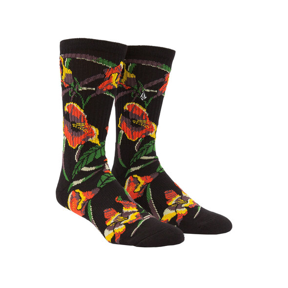 VOLCOM 'STONEY SHRED' 1-PACK ΚΑΛΤΣΕΣ ΑΝΔΡIKEΣ D6322401-BLK