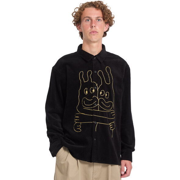 VOLCOM 'OZZY' ΚΟΤΛΕ ΠΟΥΚΑΜΙΣΟ ΑΝΔΡΙΚΟ A0532608-BLK