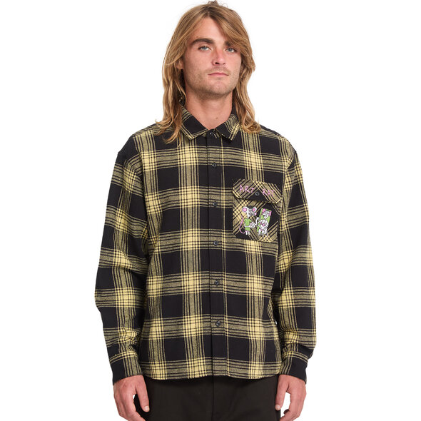 VOLCOM 'OZZY' PLAID ΠΟΥΚΑΜΙΣΟ ΑΝΔΡΙΚΟ A0532610-MUS