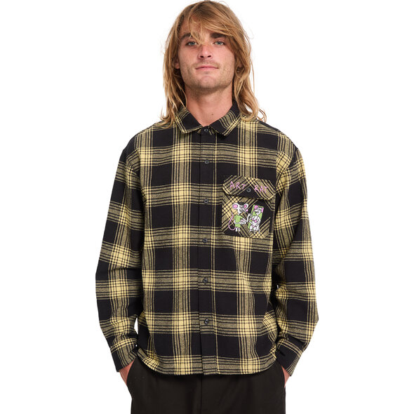 VOLCOM 'OZZY' PLAID ΠΟΥΚΑΜΙΣΟ ΑΝΔΡΙΚΟ A0532610-MUS