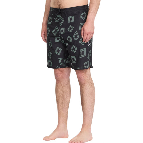 VOLCOM 'CONTACT SCALLOP STONEY' 19'' ΜΑΓΙΩ ΑΝΔΡΙΚΟ A0812627-BLK