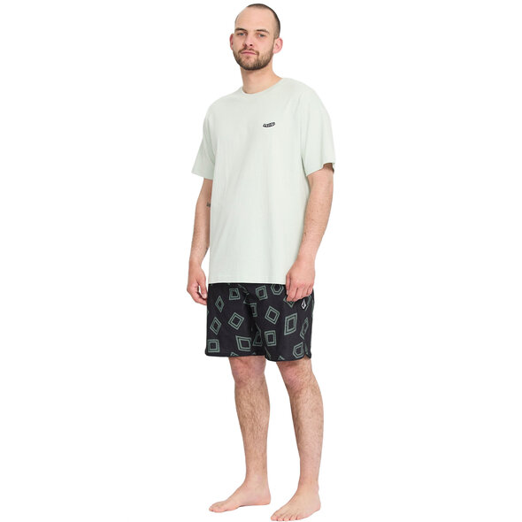 VOLCOM 'CONTACT SCALLOP STONEY' 19'' ΜΑΓΙΩ ΑΝΔΡΙΚΟ A0812627-BLK
