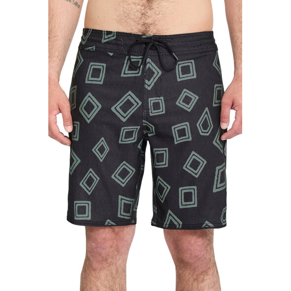 VOLCOM 'CONTACT SCALLOP STONEY' 19'' ΜΑΓΙΩ ΑΝΔΡΙΚΟ A0812627-BLK