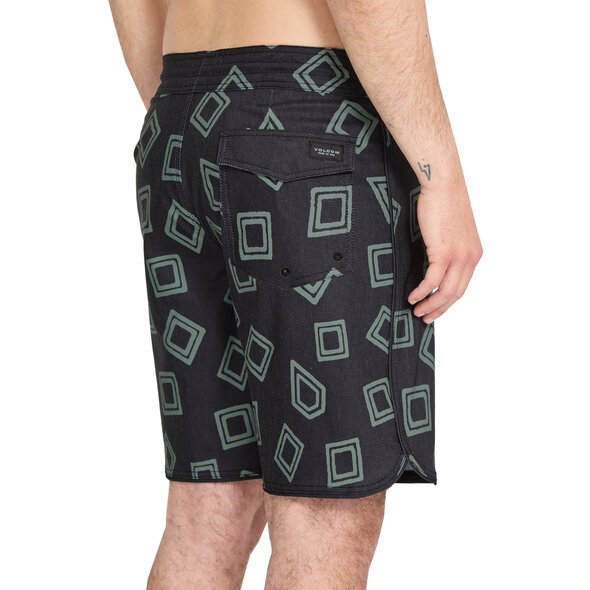VOLCOM 'CONTACT SCALLOP STONEY' 19'' ΜΑΓΙΩ ΑΝΔΡΙΚΟ A0812627-BLK