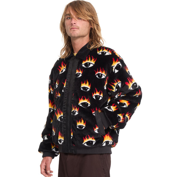 VOLCOM 'OZZY' ΔΙΠΛΗΣ ΟΨΗΣ ΜΠΟΥΦΑΝ ΑΝΔΡΙΚΟ A1632603-BLK