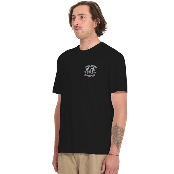 VOLCOM '91 PALM' ΜΠΛΟΥΖΑ ΑΝΔΡΙΚΗ A3512661-BLK