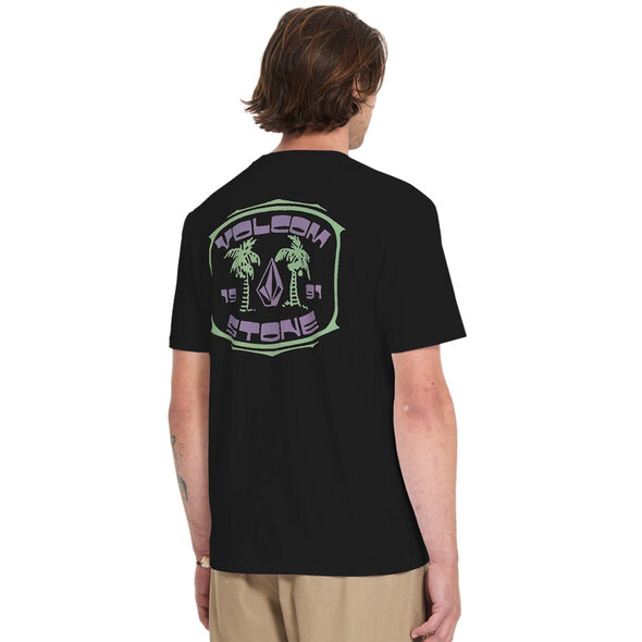 VOLCOM '91 PALM' ΜΠΛΟΥΖΑ ΑΝΔΡΙΚΗ A3512661-BLK