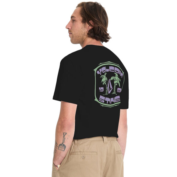 VOLCOM '91 PALM' ΜΠΛΟΥΖΑ ΑΝΔΡΙΚΗ A3512661-BLK