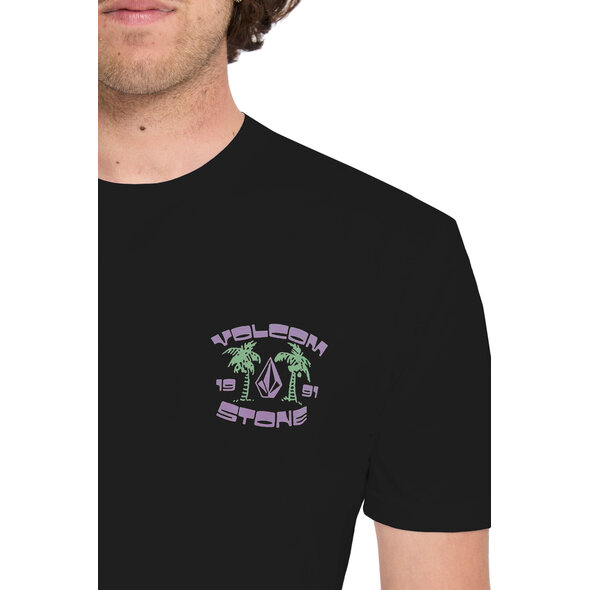 VOLCOM '91 PALM' ΜΠΛΟΥΖΑ ΑΝΔΡΙΚΗ A3512661-BLK