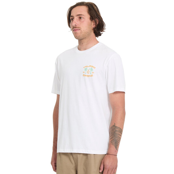 VOLCOM '91 PALM' ΜΠΛΟΥΖΑ ΑΝΔΡΙΚΗ A3512661-WHT