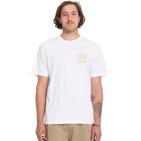 VOLCOM '91 PALM' ΜΠΛΟΥΖΑ ΑΝΔΡΙΚΗ A3512661-WHT