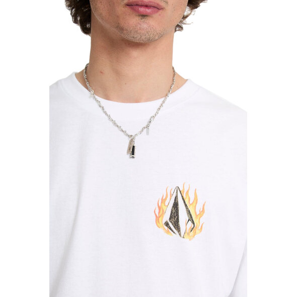 VOLCOM 'DOUBLE FANTASY' ΜΠΛΟΥΖΑ ΑΝΔΡΙΚΗ A4312671-WHT