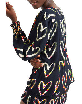 DESIGUAL 'GERBERA' LOOSE CREPE ΜΠΛΟΥΖΑ ΓΥΝΑΙΚEIA 21WWBW08-2000
