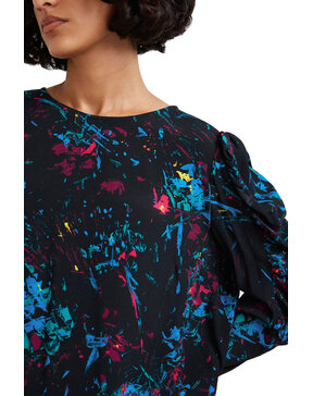DESIGUAL 'AUSTRALIA' ΜΠΛΟΥΖΑ ΓΥΝΑΙΚEIA ME PUFFED ΜΑΝΙΚΙΑ 21WWBW34-2000