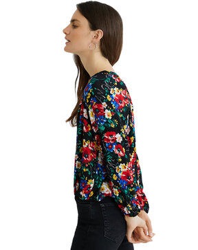 DESIGUAL 'VERBENA' FLORAL ΜΠΛΟΥΖΑ ΓΥΝΑΙΚEIA 21WWBW36-9019
