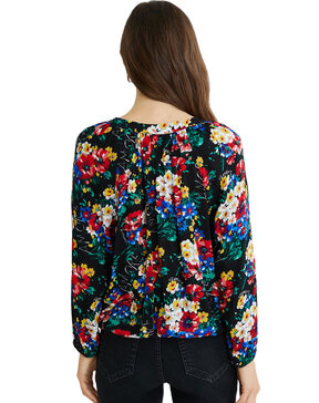 DESIGUAL 'VERBENA' FLORAL ΜΠΛΟΥΖΑ ΓΥΝΑΙΚEIA 21WWBW36-9019